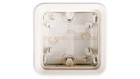 PLEXO55 Single surface-mounted box, white, 069689 /T2UK