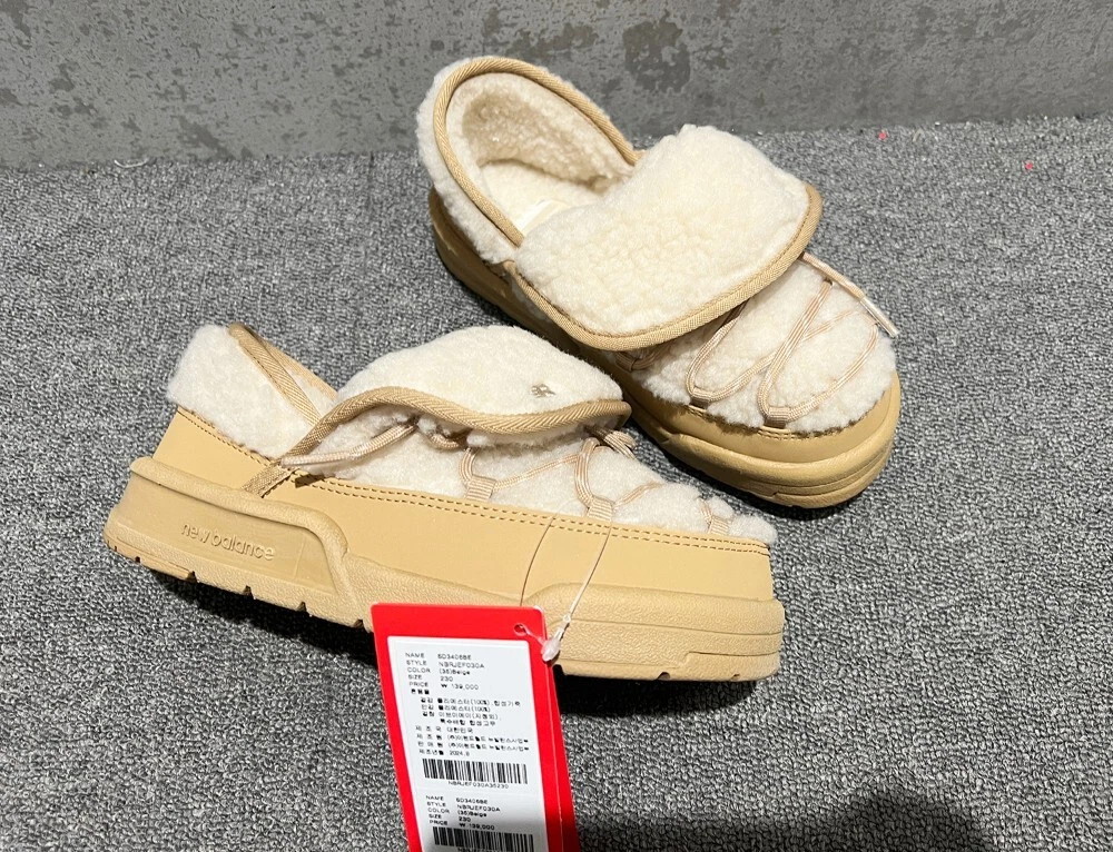 Stivali Zoccoli Sherpa Mule in Pile Ondulato New Balance Pufflee ✅Multiple Taglie