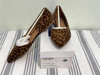 Women s Leopard Print D Orsay Flat Shoes