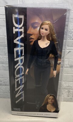 2013 Divergent Barbie Tris Doll Collector Black Label