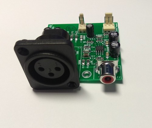 XLR-Balance Input to Unbalance Output Converters Mono/Stereo Module - Bild 9 von 10