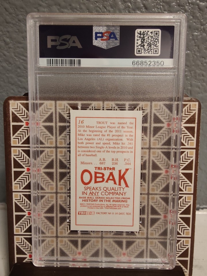 2011 Tristar Obak Mike Trout T-212 Minis | eBay
