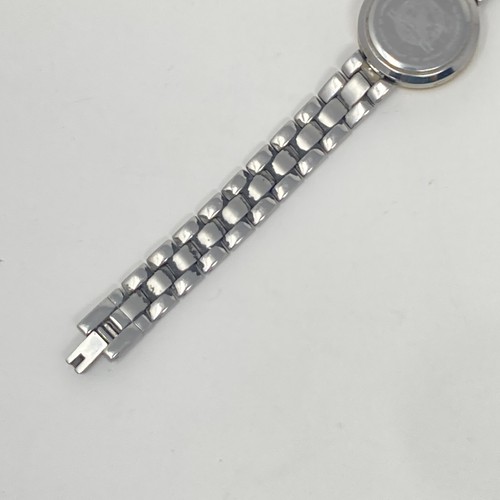 Eddie Bauer Watch Women 23mm Silver Gold Two Tone Petite Round New Battery 6.25" - Picture 16 of 20
