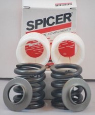 Dana 60 Front Axle King Pin Springs Bushings And Retainers Kit For Dodge Chevy F