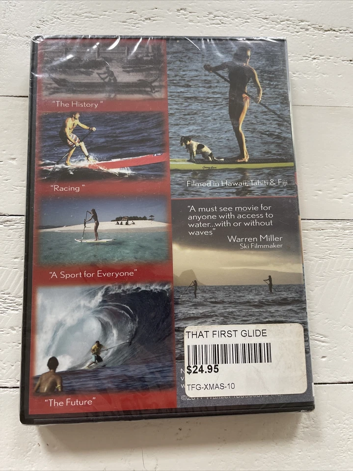 That First Glide: Exciting, Exhilarating Stand Up Paddle (DVD) World’s Fastest Foto 2 de 4