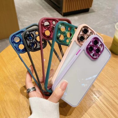 lot 6 Case Hard Shockproof Silicone Cover Clear Case for iPhone 14 Pro Max 13 11