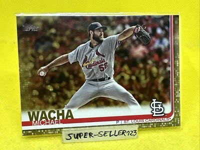 2019 TOPPS Series 2 - MICHAEL WACHA / St. Louis Cardinals GOLD PARALLEL # /2019 - Bild 1 von 4