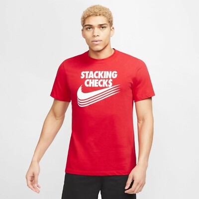 stacking checks nike shirt
