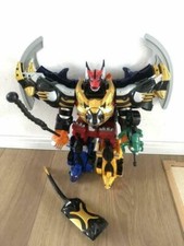 Power Rangers Gekiranger Jungle Fury DX Gekitouja Megazord Robot Lion BANDAI