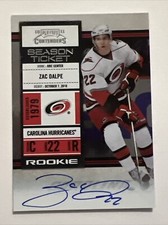 2010-11 Panini Playoff Contenders - Rookie Ticket #125 Zac Dalpe (AU, RC)