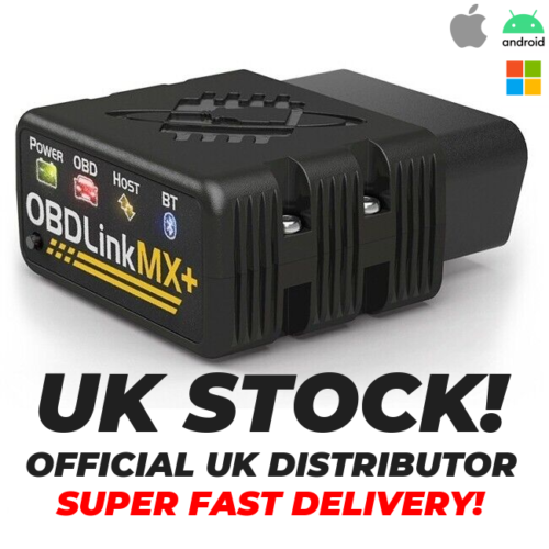 OBDLink MX+ UK STOCK - Diagnostic OBD2 Scanner Scan Tool Car Fault Code Reader - Afbeelding 1 van 6