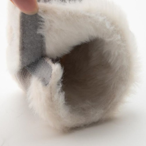 Baby Girls Boys Newborn Toddler Soft Shoes Warm Ankle Boots Fur Lined Winter US - Picture 6 of 20