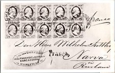 1967 Harlingen Netherlands Stamp on Stamp Postcard Cover To Luxembourg