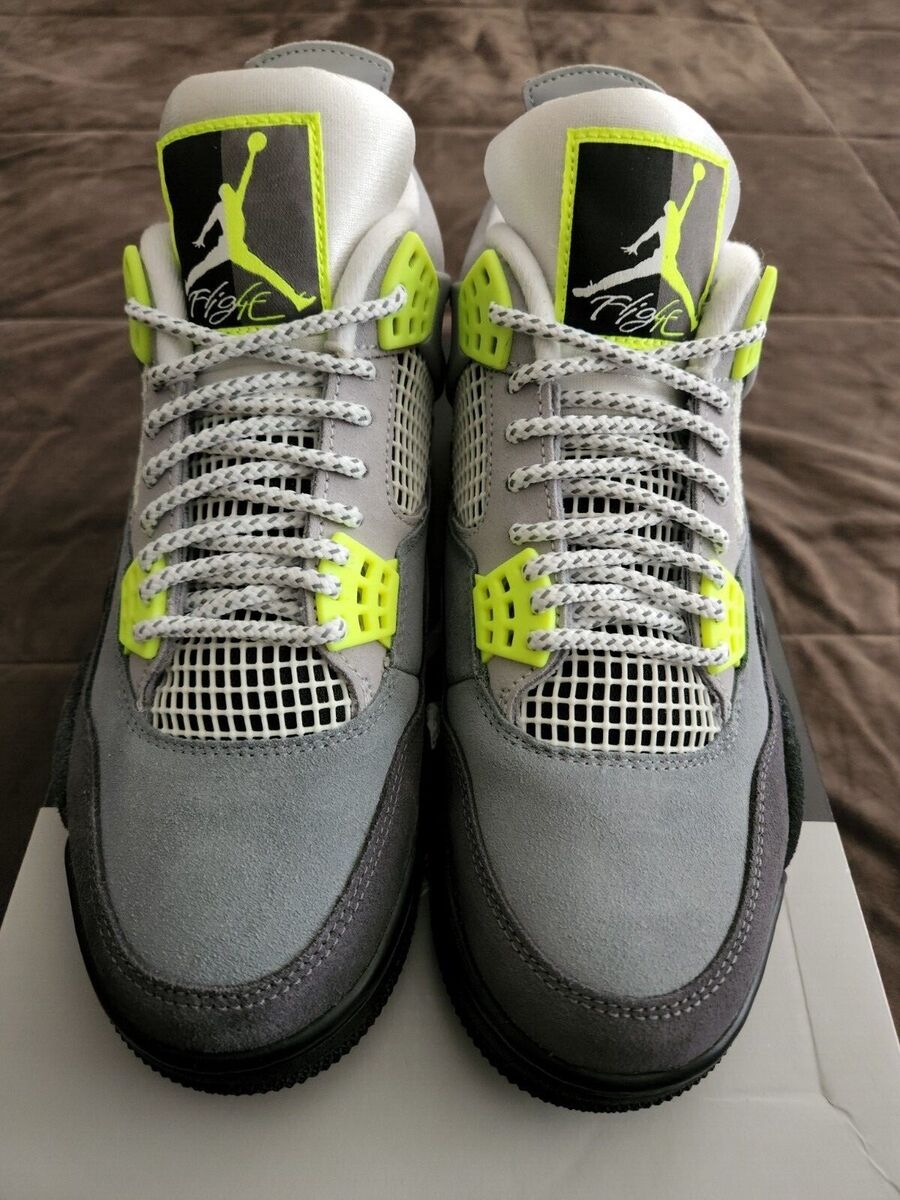 2020 Nike Air Jordan 4 Retro SE Neon 95 Size 8 [CT5342 007 2020 Nike Air Jordan 4 Retro SE Neon 95 Size 8 [CT5342 007