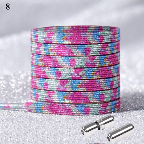 No Tie Shoe Rope Elastic Laces Strings Lazy Easy No-tie Shoelaces Adult/Kids # ~ - Picture 12 of 42