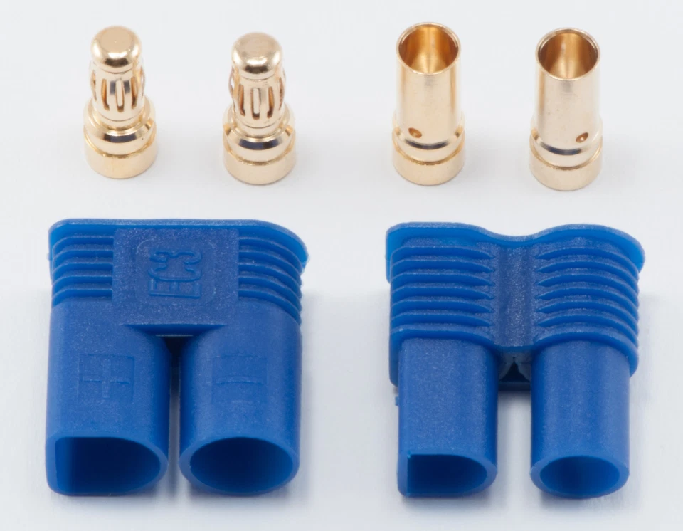 (1) Pair Male / Female EC3 Style Connectors - Losi / E-Flite / ParkZone / etc - Image 4 of 4