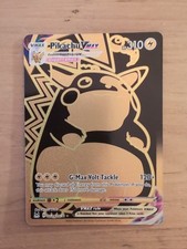 Carte Pokemon PIKACHU TG29/TG30 Vmax GOLD EB11 ENGLISH NEUF