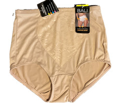 Bali Women's Firm Control Tummy Panel Shaping Brief X710 Nude Sz M NWT 