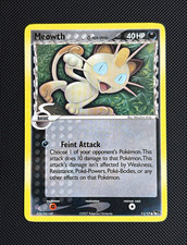 Pokemon TCG Meowth POP Series 5 11/17 Delta Species Rare 40 HP English 2007