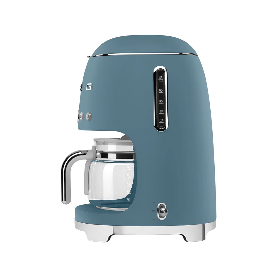 Machine à Café Filtre Smeg Années 50 DCF02SBMEU Bleu orage - Photo 3/3