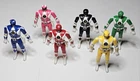 Vintage 1993 Bandai Power Rangers FLIP HEAD 5.5" Action Figures GREAT CONDITION!
