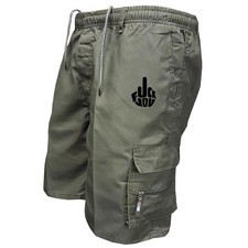 Mens Cargo Shorts New Side Multi-pockets Men Loose Work Shorts Casual Short.