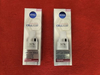 NIVEA Expert Filler Cellular Konzentriertes Anti-Age Serum 2 x 40ml - OVP