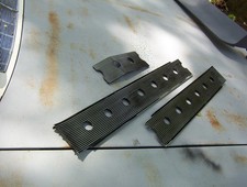 1959 Cadillac Standard Rear Grille Panel Set- 3 Pieces Gas Door Fuel