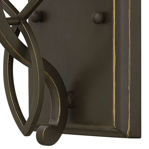 Hinkley Lighting 5000 Brooke 1 Light 12" Tall Bathroom Sconce - Nickel - Picture 4 of 5