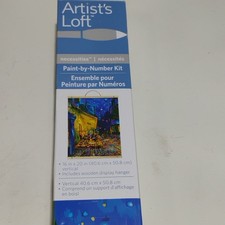 Paint By Number Kit/Artists Loft/Van Gogh Cafe Terrace at Night 16x20" New 13 