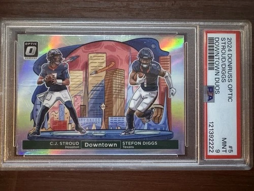 2024 Panini Donruss Optic - Downtown Duos C.J. Stroud, Stefon Diggs #5