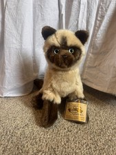 Webkinz Signature Siamese Cat Animal Plush Toy Retired With Code NWT