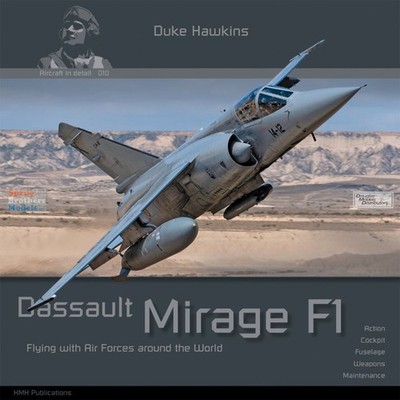 DHBDH010 Duke Hawkins Book - Dassault Mirage F.1