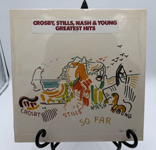 Crosby Stills Nash & Young So Far LP Sealed Atlantic SD 19119 1970s Reissue