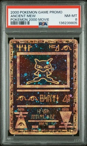 2000 POKEMON GAME MOVIE POKEMON 2000 MOVIE ANCIENT MEW PSA 8