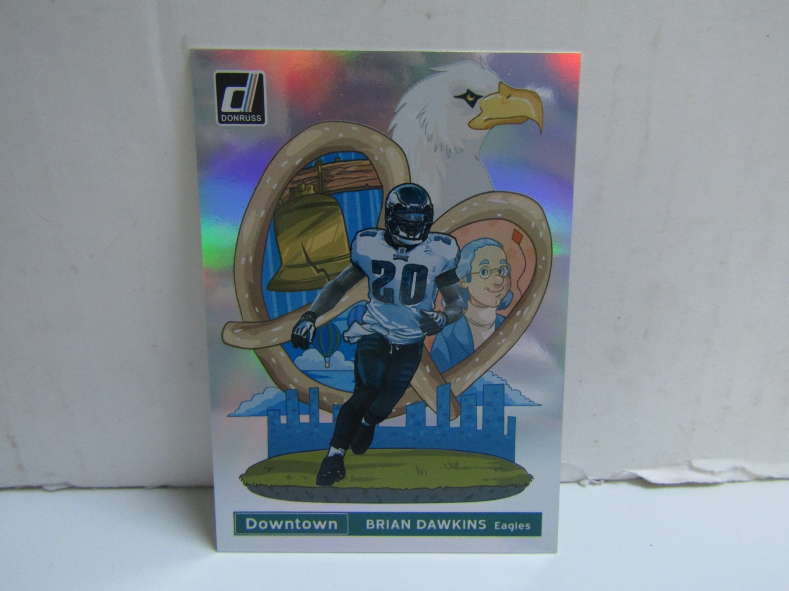 2021 Panini Donruss #DT-7 Brian Dawkins Downtown Eagles