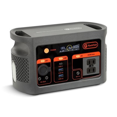 Flashfish E103 300W LiFePO4 Portable Power Station Solar Generator