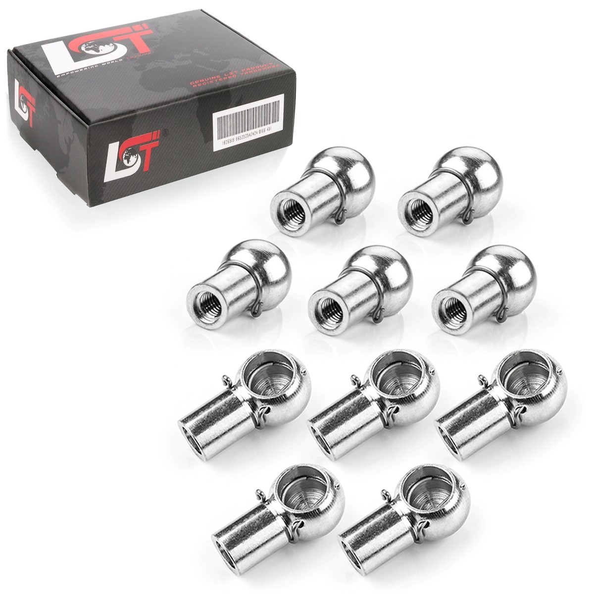10X Ball Head Mount M6 Ball Cup 10Mm Gas Pressure Damper DIN 71805 For CHRYSLER