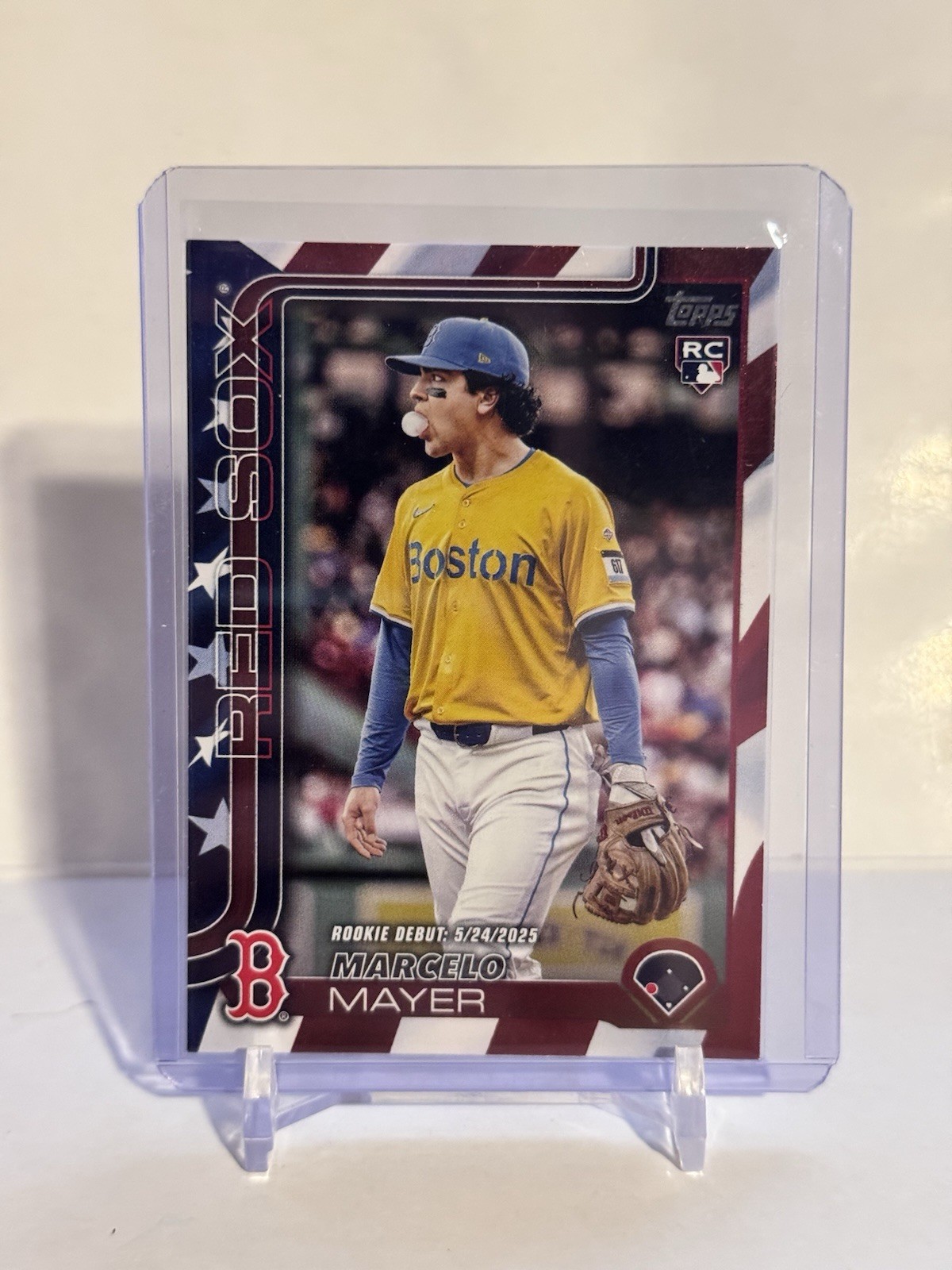 2025 Topps Update - Marcelo Mayer #US276 - Independence Day Parallel 58/76