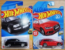Hot Wheels 1:64 Lot/2 '94 Audi Avant RS2  '17 Audi RS 6 Avant