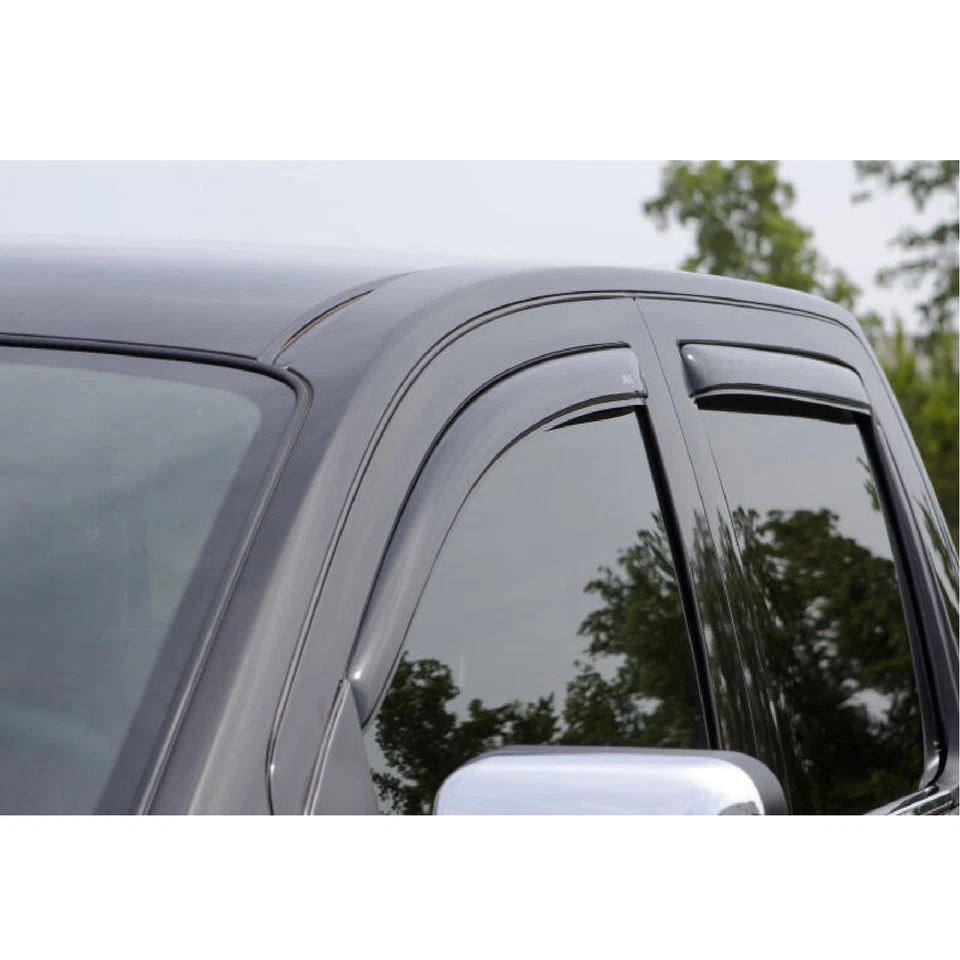 AVS Front & Rear In-Channel Window Ventvisors for 07-13 Silverado Sierra 1500 - Image 4 of 4