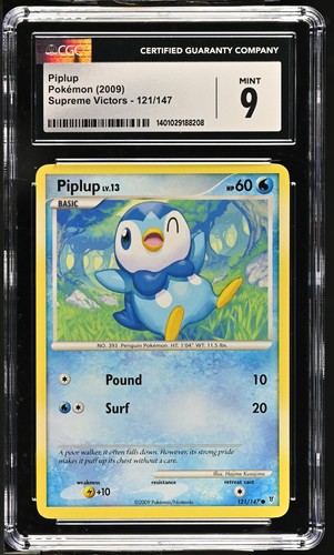 Piplup graded CGC 9 for sale on eBay