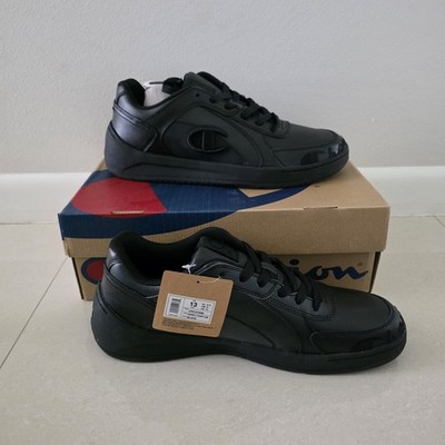 Champion Super C Court Low Black Mens Shoes US 13 EU47.5CPS10106M NEW IN BOX 