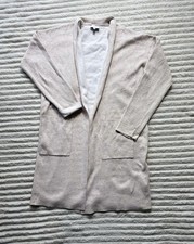 Witchery Beige Knit Open Cardigan Sweater XL ...