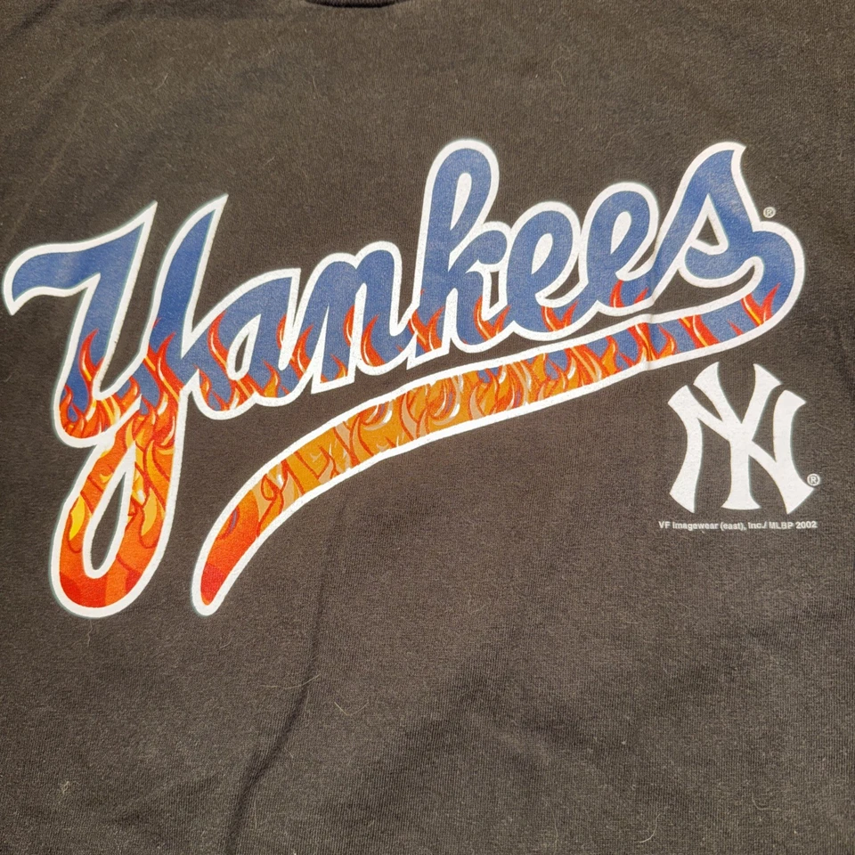 Logotipo de llama de los New York Yankees de colección 02’ por VF Imagewear talla 3XL etiqueta CSA Foto 4 de 4