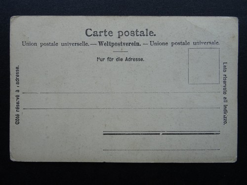 Switzerland Suisse Alps FAIDO - INTERIEUR DU VILLAGE c1903 UB Postcard - Picture 2 of 2