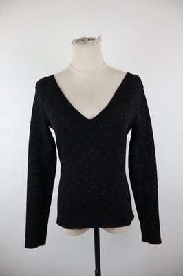 MAX&CO DAMEN STRICKPULLOVER GR S WOMAN CASUAL SWEATER WOLLE WOOL ACRYL LOGO