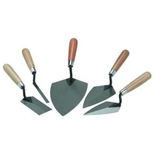 5 Piece Concrete Cement Hand Mason Masonry Margin Trowel Finishing Finish Tool S