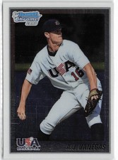 2010 Bowman Chrome #USA-19 A.J. Vanegas USA Stars