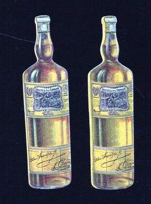 alte Kneipenpapiere: 2er Set Nudeln (Papier) PATERLIKÖR KERMANN ^P12272